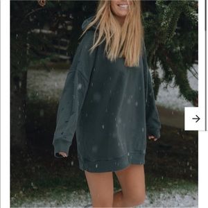 Daily Drills Reversible Oversized Hoodie